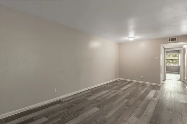 wooden floor in a room