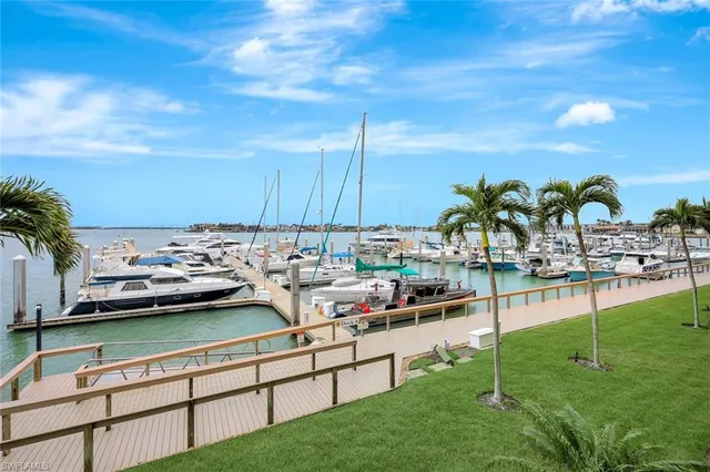 a view of a backyard with swimming pool