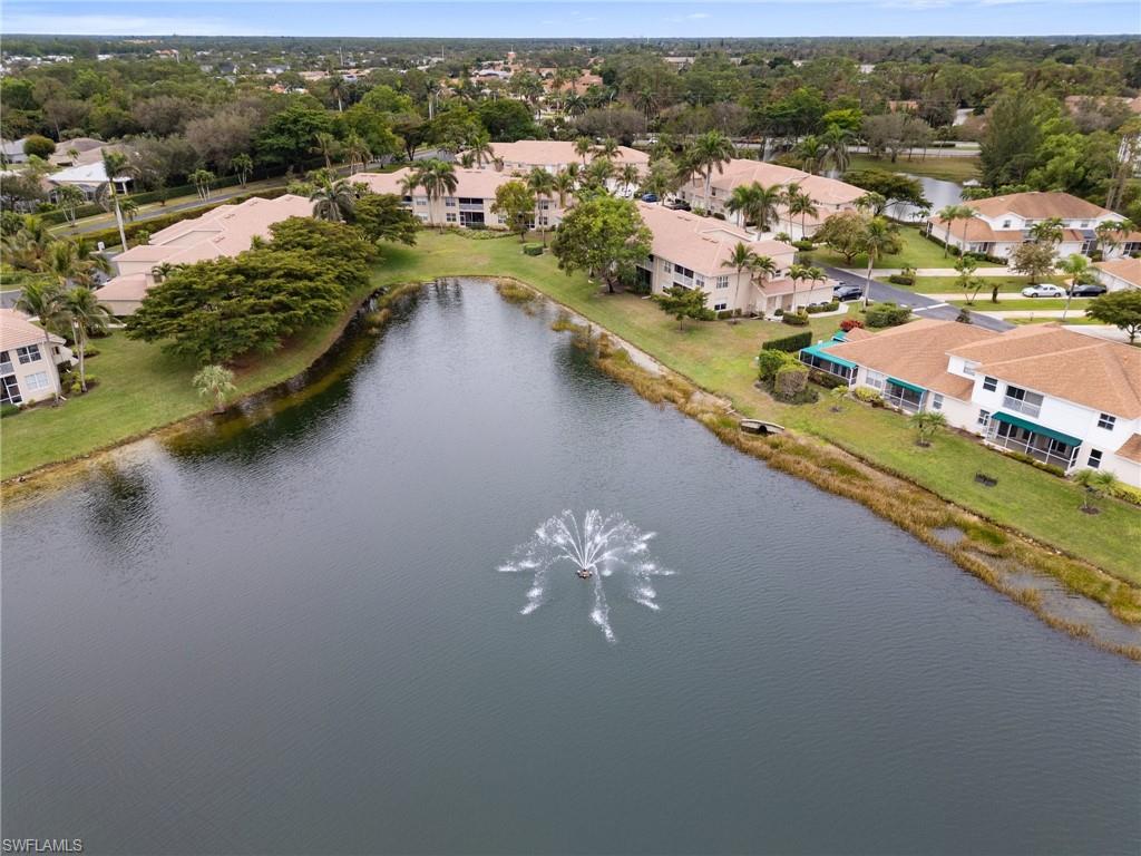 359 Dover Place, Unit E204 Naples, FL 34104 - Photo 42 of 49 an aerial view of lake residential house with outdoor space