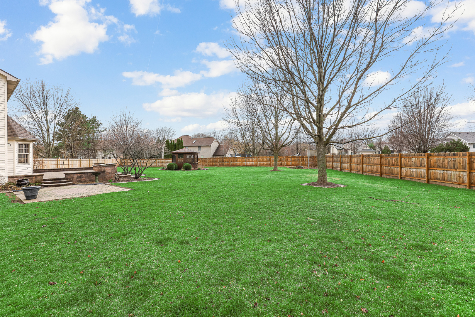 959 Willow Circle DeKalb, IL 60115 - Photo 9 of 39 a view of yard with tree s
