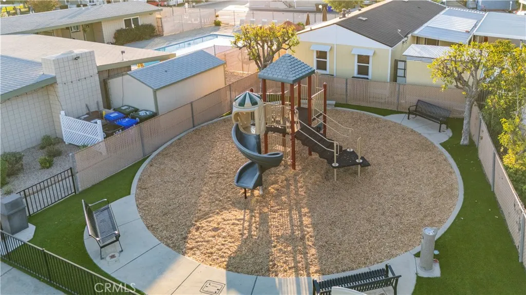 5580 Moreno Street, Unit 87 Montclair, CA 91763 - Photo 14 of 19 an aerial view of a house with outdoor space