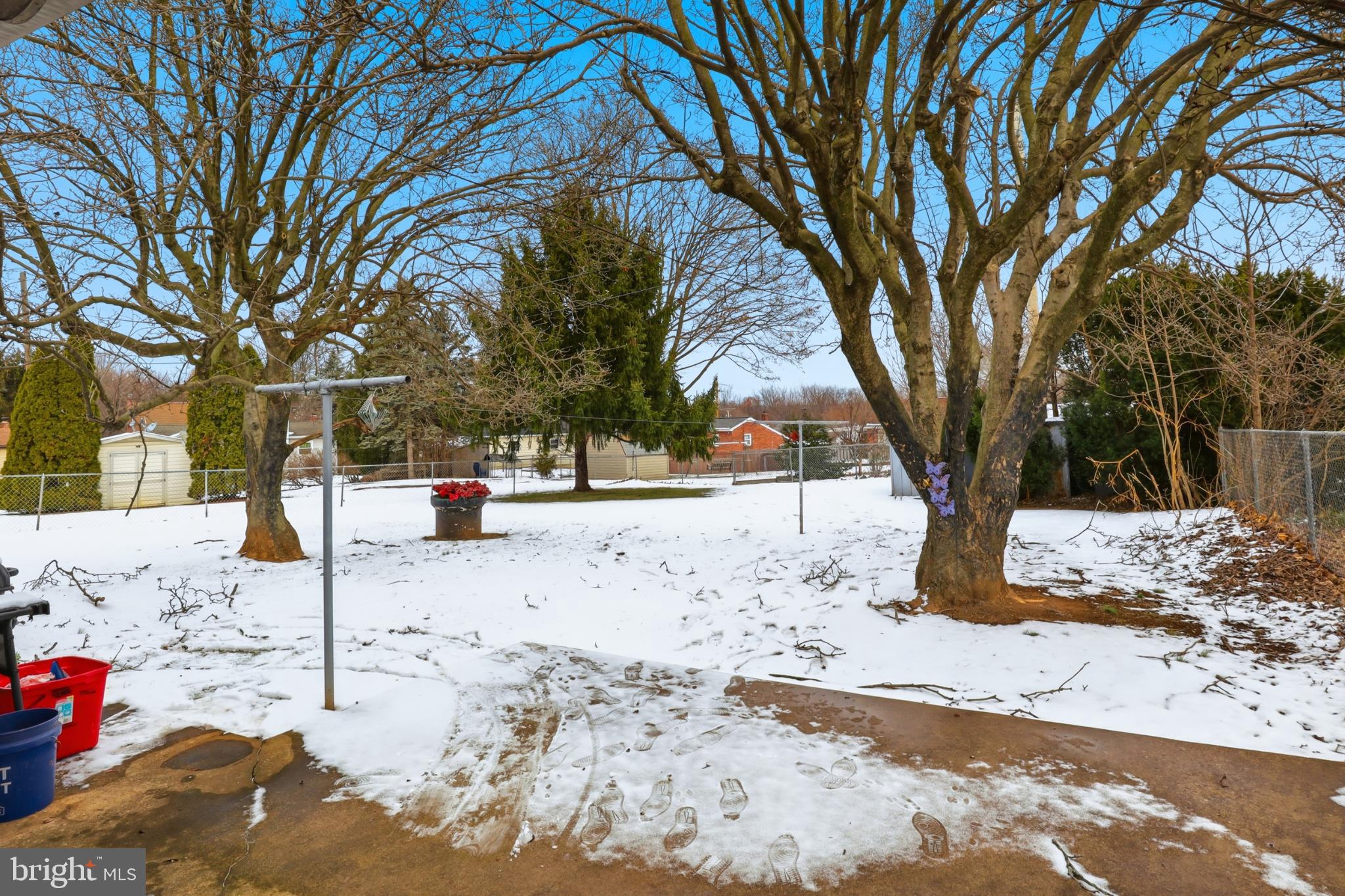 865 Taxville Road York, PA 17404 - Photo 33 of 40 Winter's embrace in a tranquil backyard retreat.