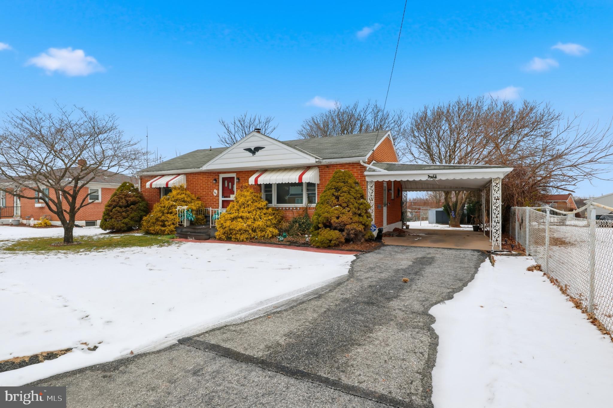 865 Taxville Road York, PA 17404 - Photo 4 of 40 Charming brick home with winter landscape.