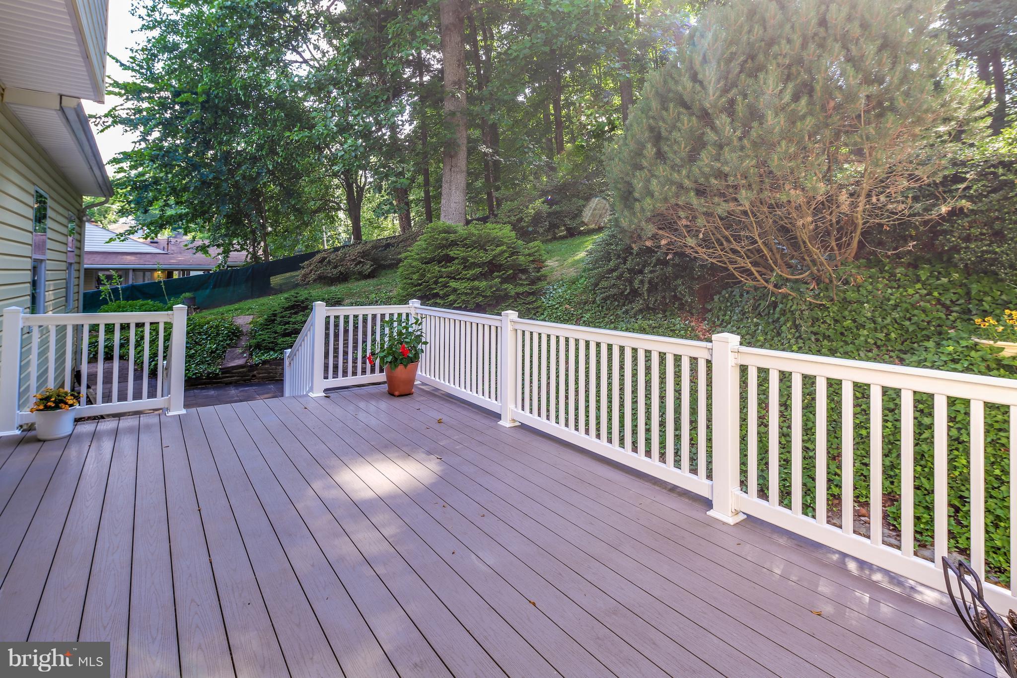 3614 Valley Road Ellicott City, MD 21042 - Photo 24 of 27 a view of backyard with a deck