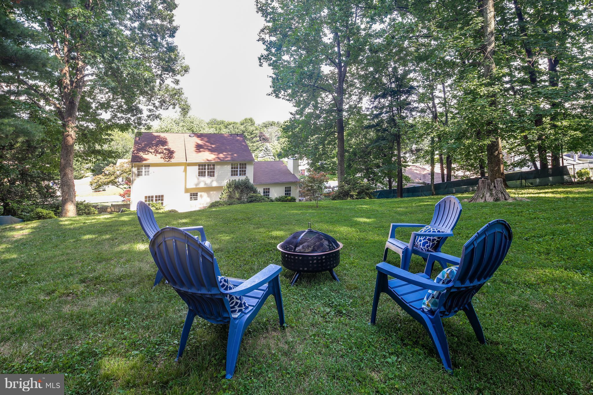 3614 Valley Road Ellicott City, MD 21042 - Photo 27 of 27 a backyard of a house with outdoor seating