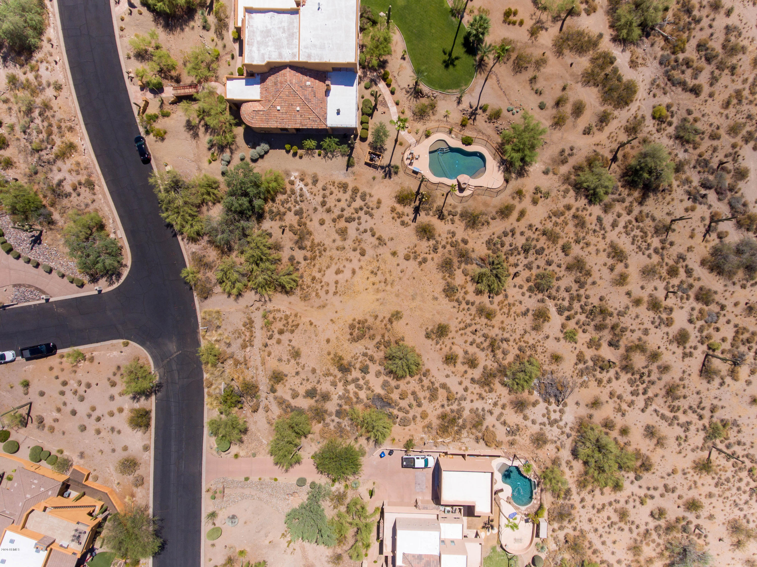 3530 North Hawes Road, Unit 7 Mesa, AZ 85207 - Photo 13 of 29 Drone view