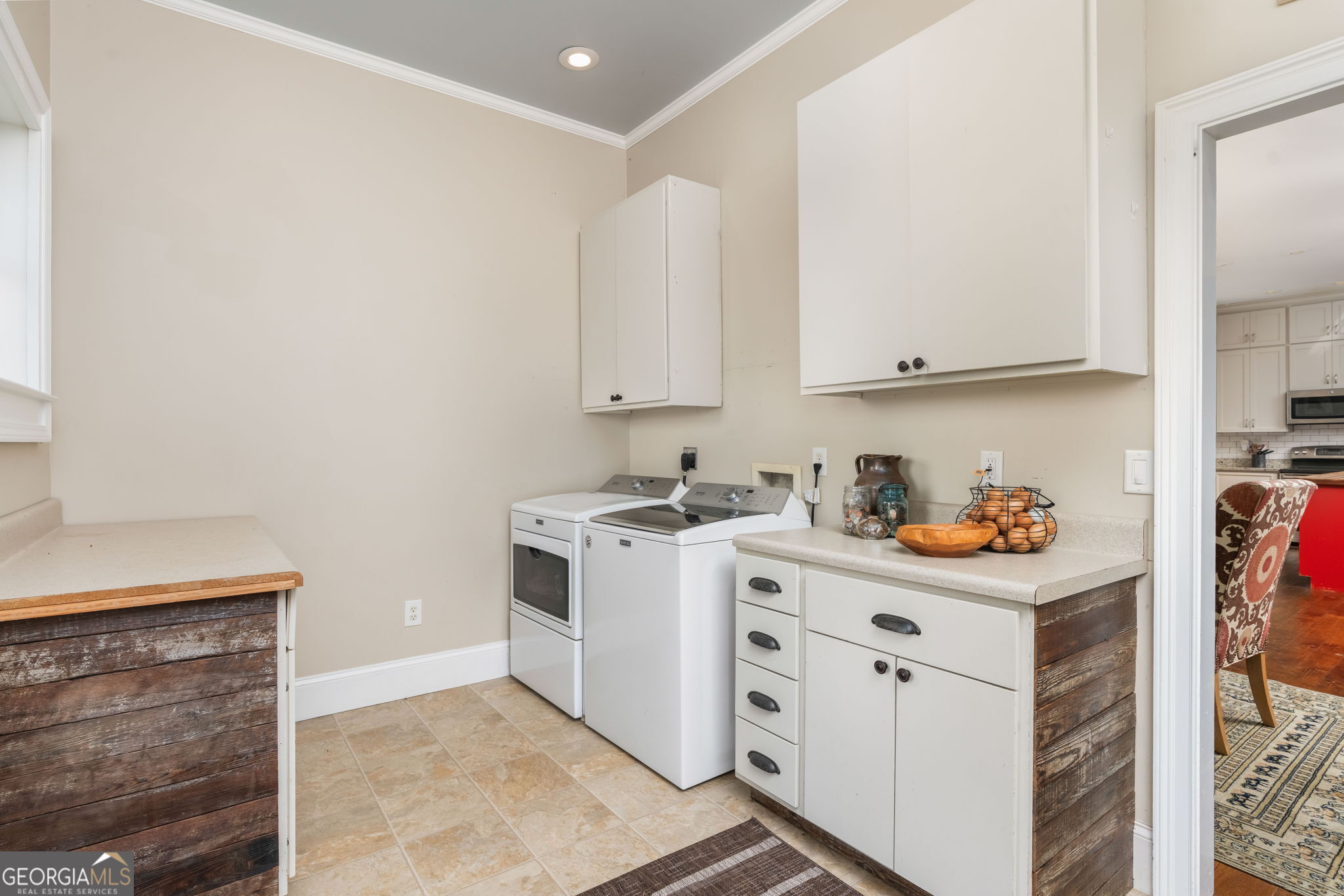 1725 Watermelon Road Tennille, GA 31089 - Photo 25 of 55 a view of a kitchen with appliances and cabinets