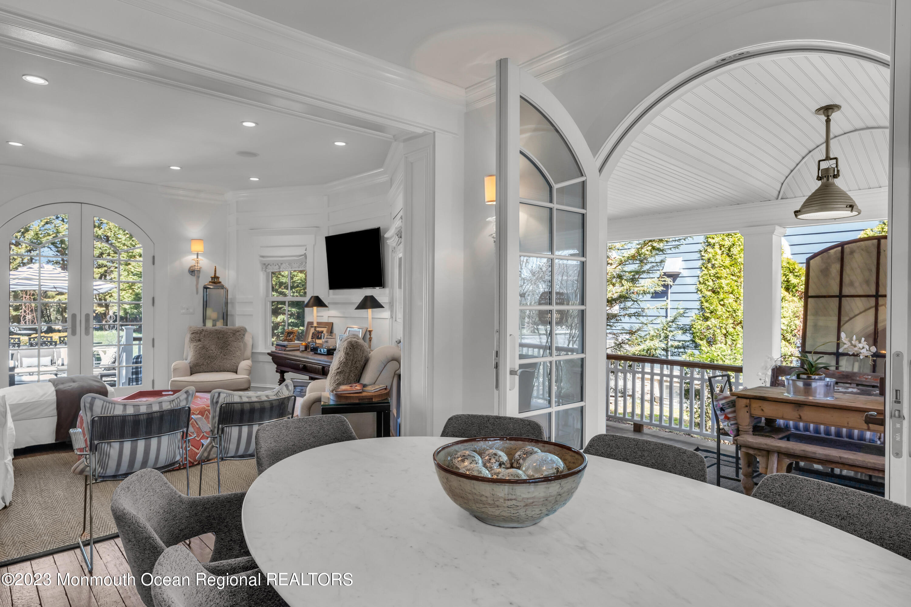 310 Worthington Avenue Spring Lake, NJ 07762 - Photo 16 of 53 a living room with furniture and a large window