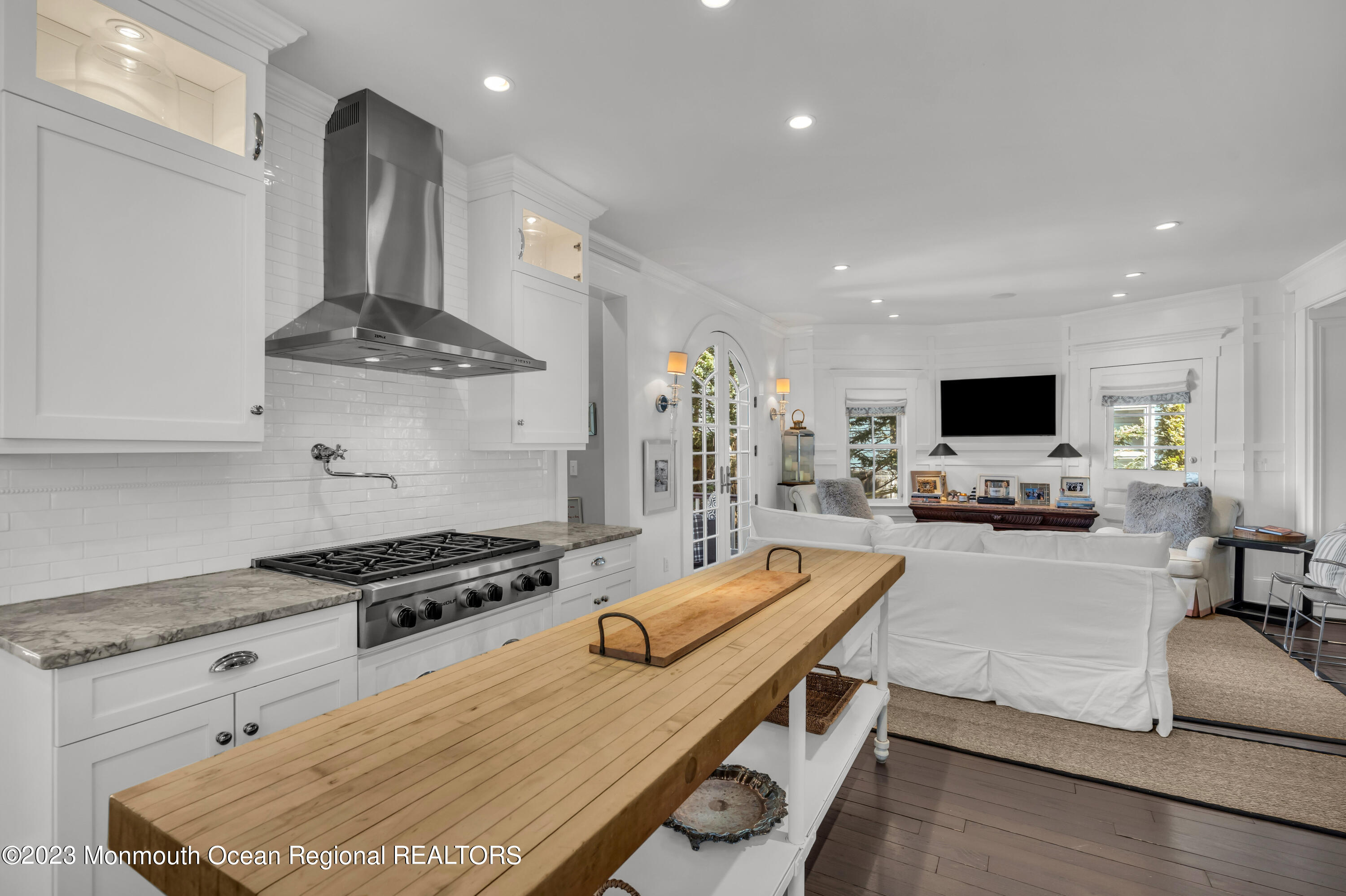 310 Worthington Avenue Spring Lake, NJ 07762 - Photo 43 of 53 a kitchen with stainless steel appliances a stove a sink and a refrigerator