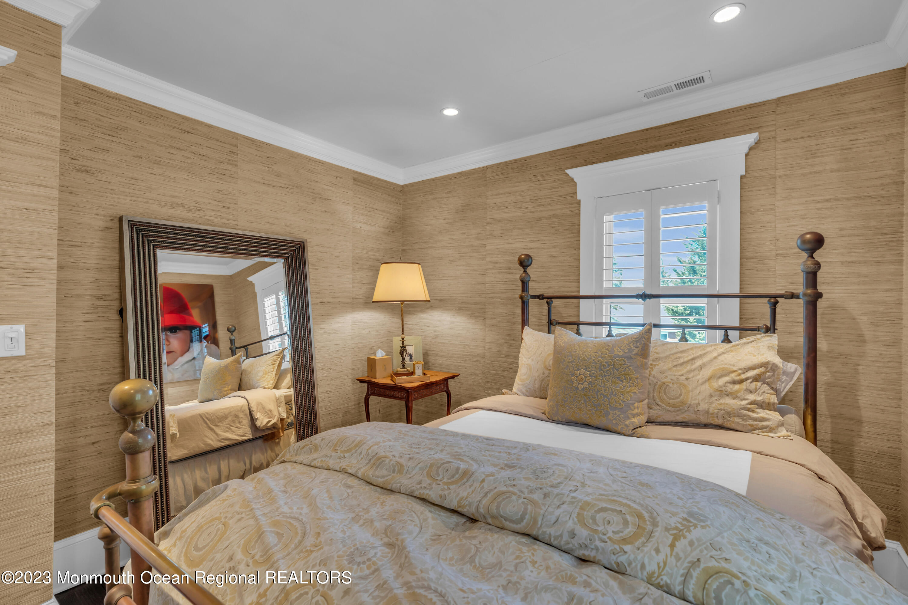 310 Worthington Avenue Spring Lake, NJ 07762 - Photo 45 of 53 a bedroom with a bed and window