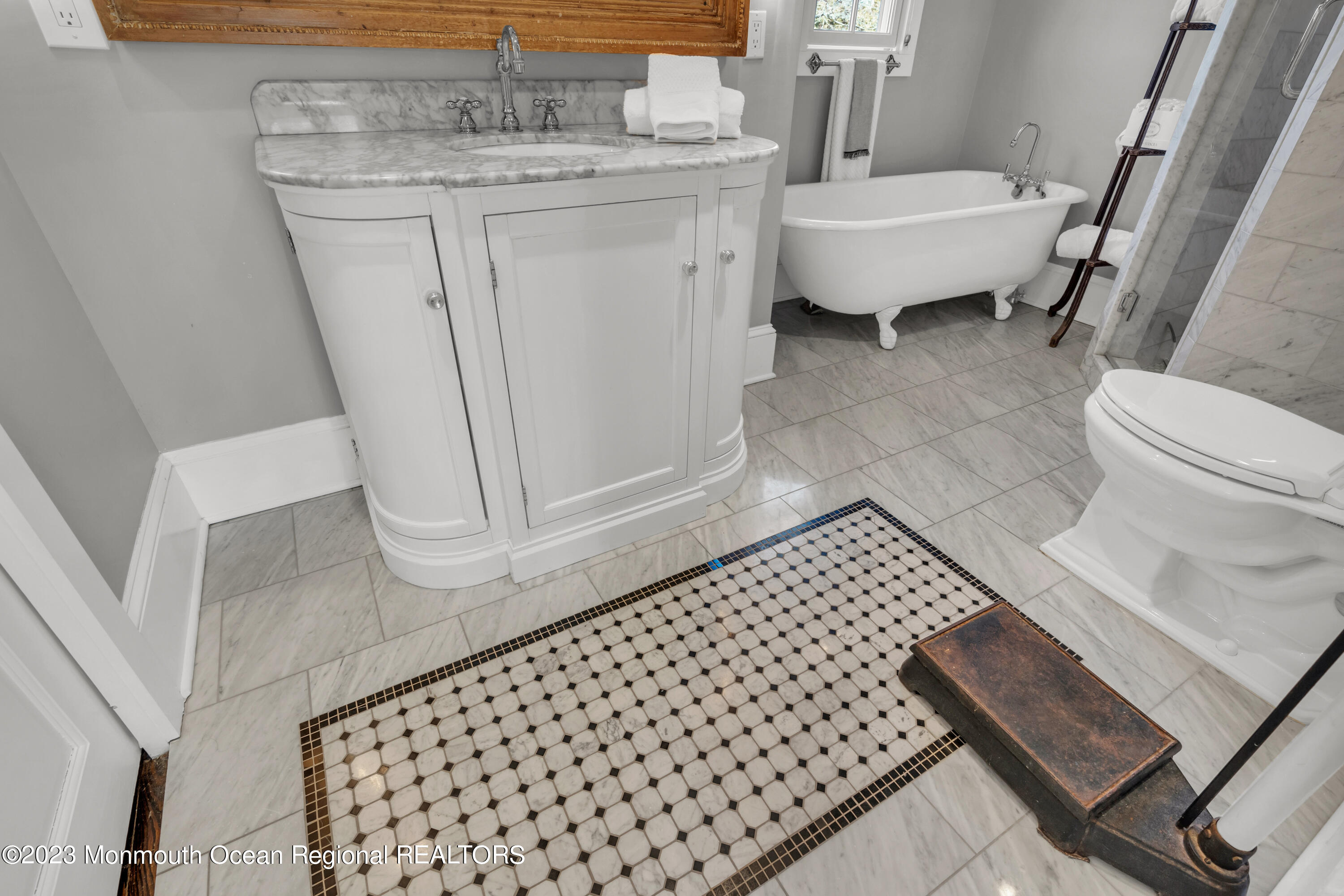 310 Worthington Avenue Spring Lake, NJ 07762 - Photo 48 of 53 a bathroom with a sink toilet and shower