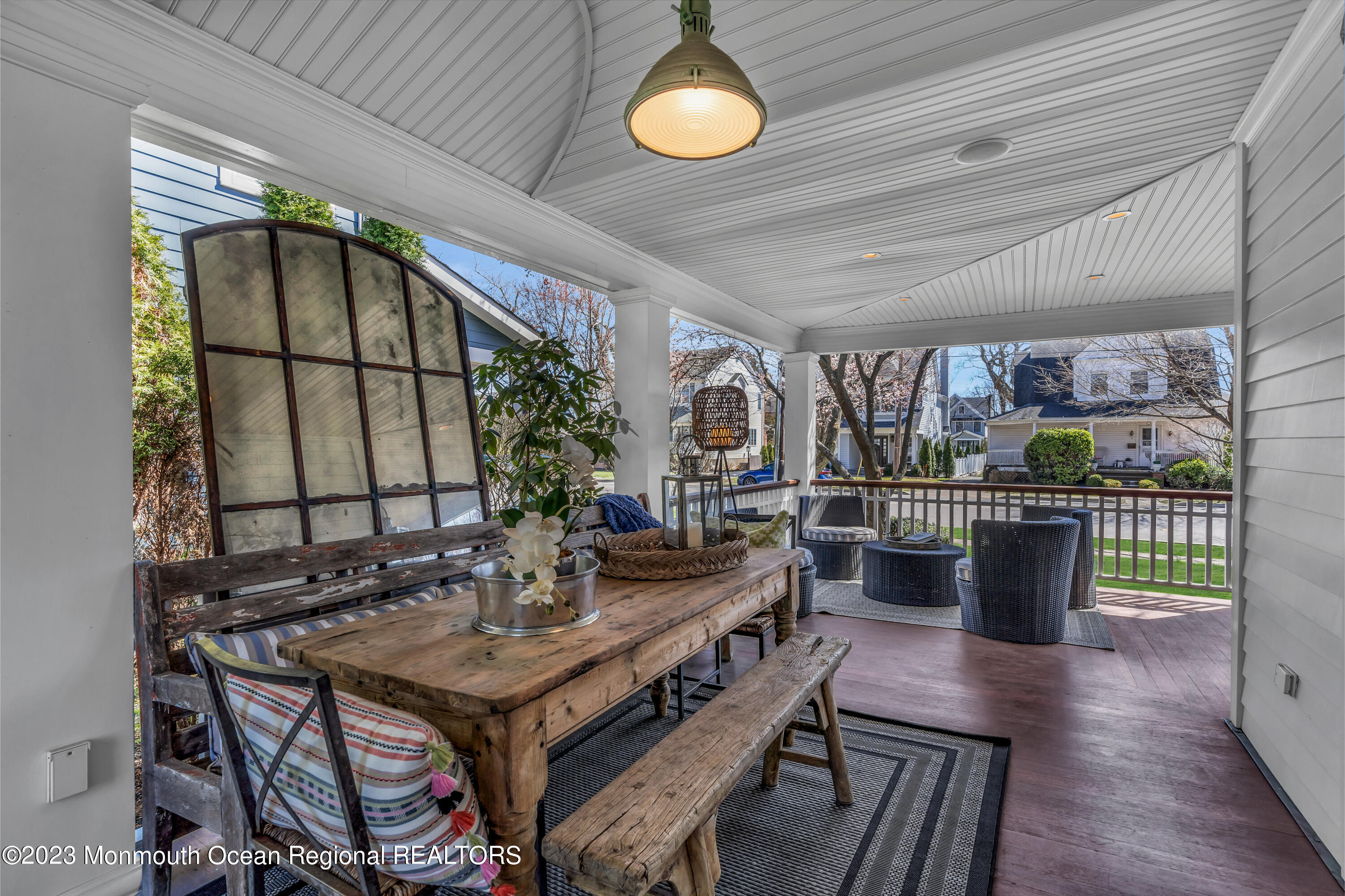 310 Worthington Avenue Spring Lake, NJ 07762 - Photo 10 of 53 a view of a dining room with furniture wooden floor and a potted plant
