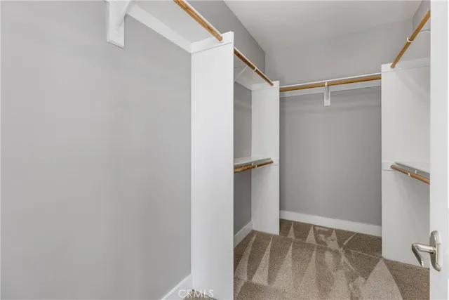 a view of closet area