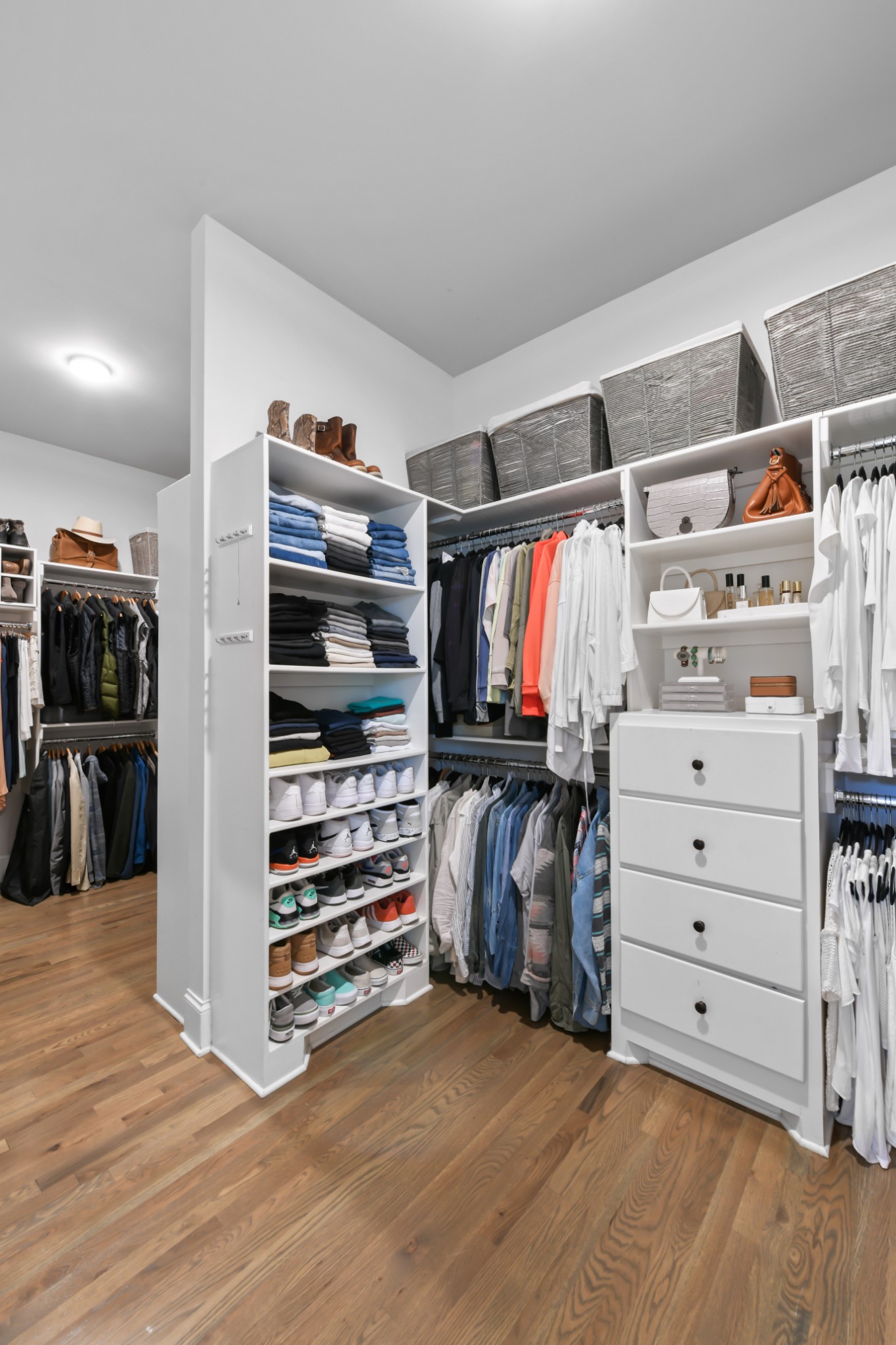 3577 Creamery Brg Road Thompson's Station, TN 37179 - Photo 21 of 42 a view of walk in closet with clothes and shoes