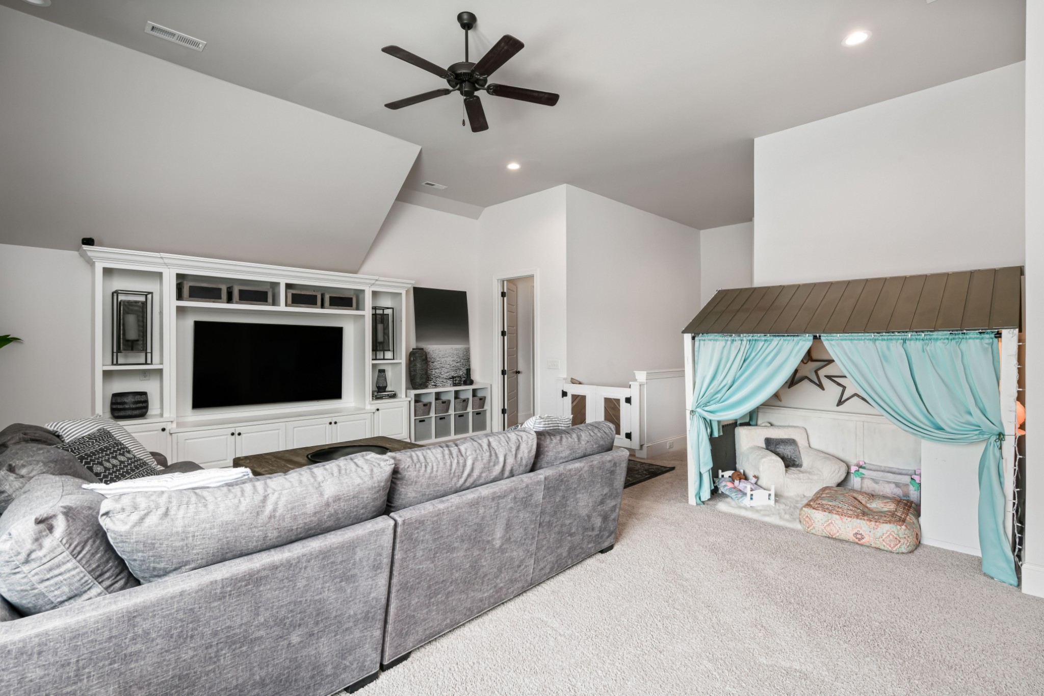 3577 Creamery Brg Road Thompson's Station, TN 37179 - Photo 24 of 42 a living room with furniture and a flat screen tv