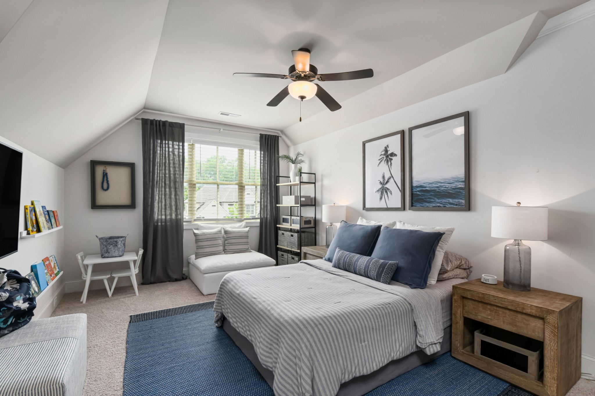3577 Creamery Brg Road Thompson's Station, TN 37179 - Photo 26 of 42 a bedroom with a large bed and a tv