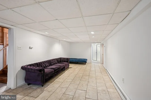 a living room with a couch