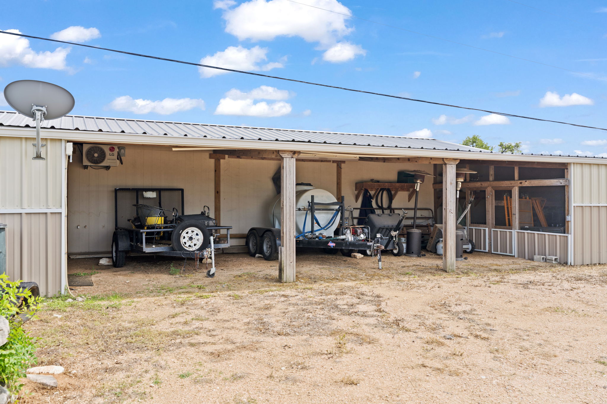 1457 Avenida High View Road Driftwood, TX 78619 - Photo 37 of 40 Covered storage at shop