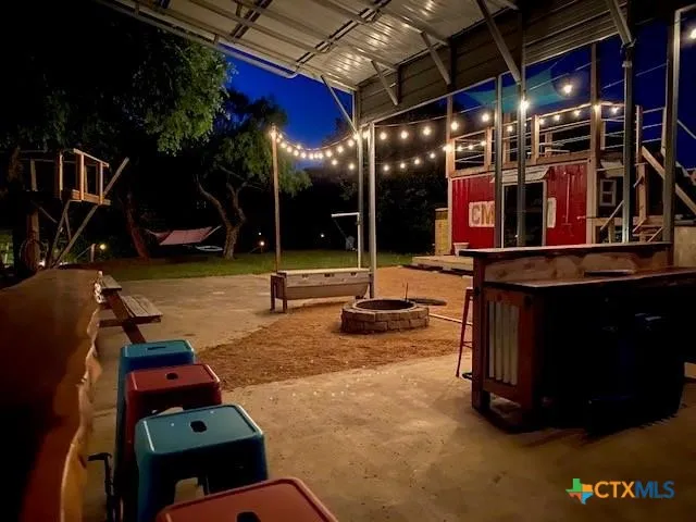 a gym hall with exercise machine