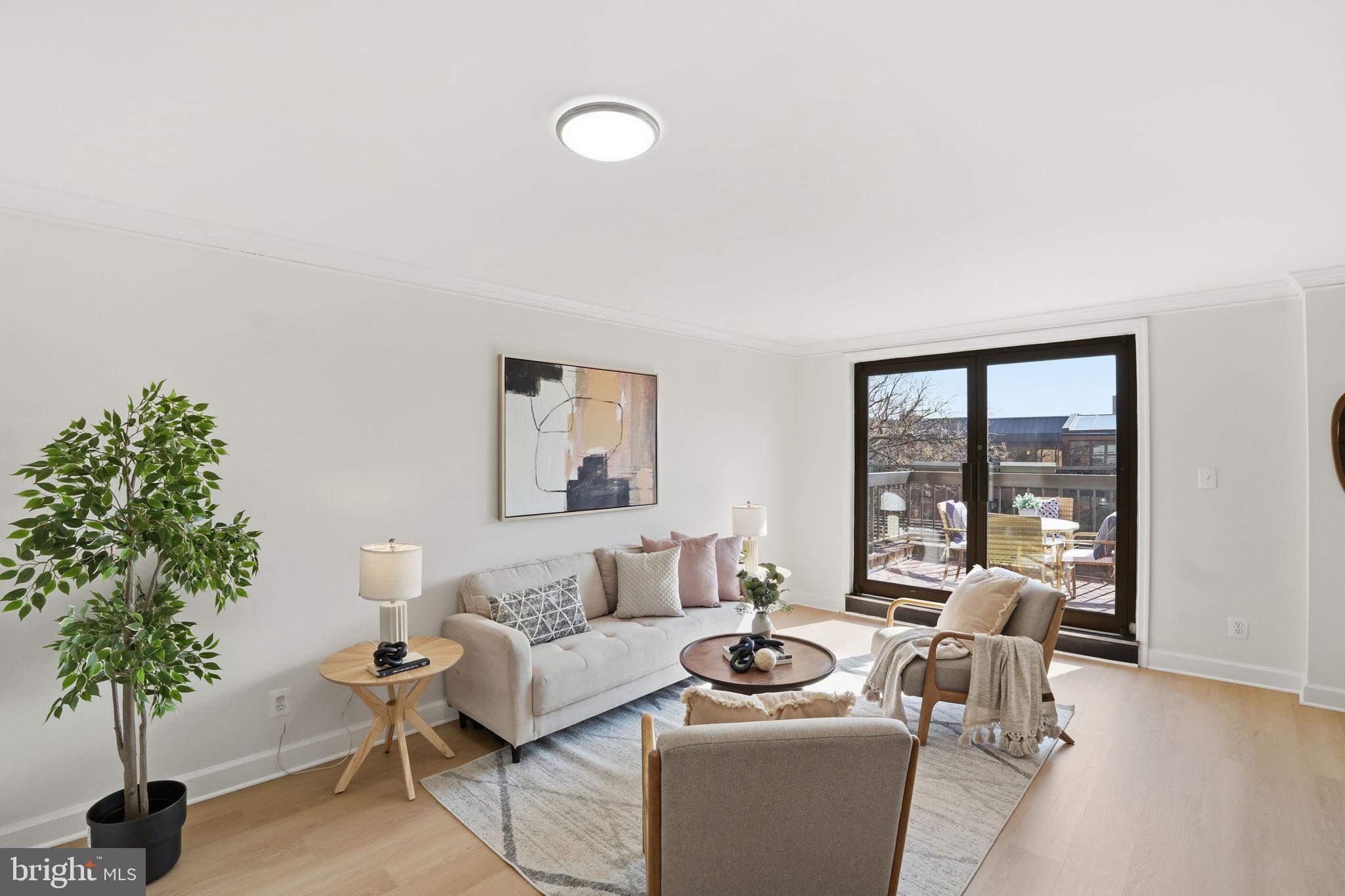 1080 Wisconsin Avenue Northwest, Unit 305 Washington, DC 20007 - Photo 9 of 27 Living room