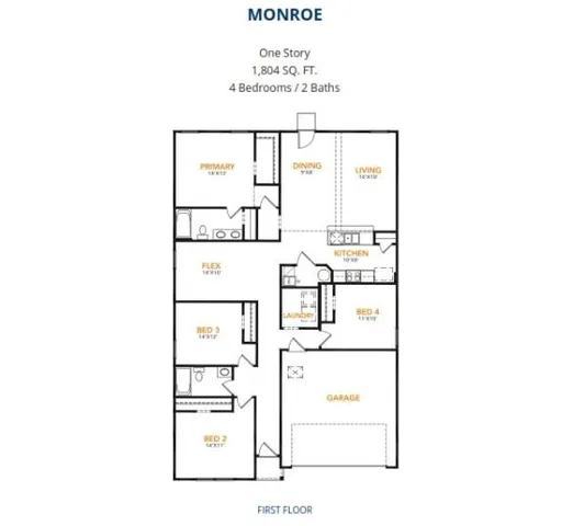 a picture of a floor plan