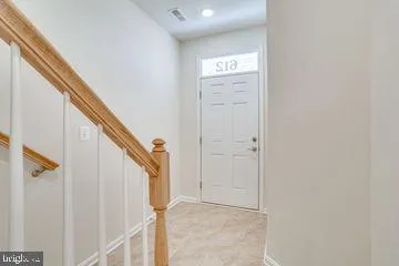 a view of an entryway