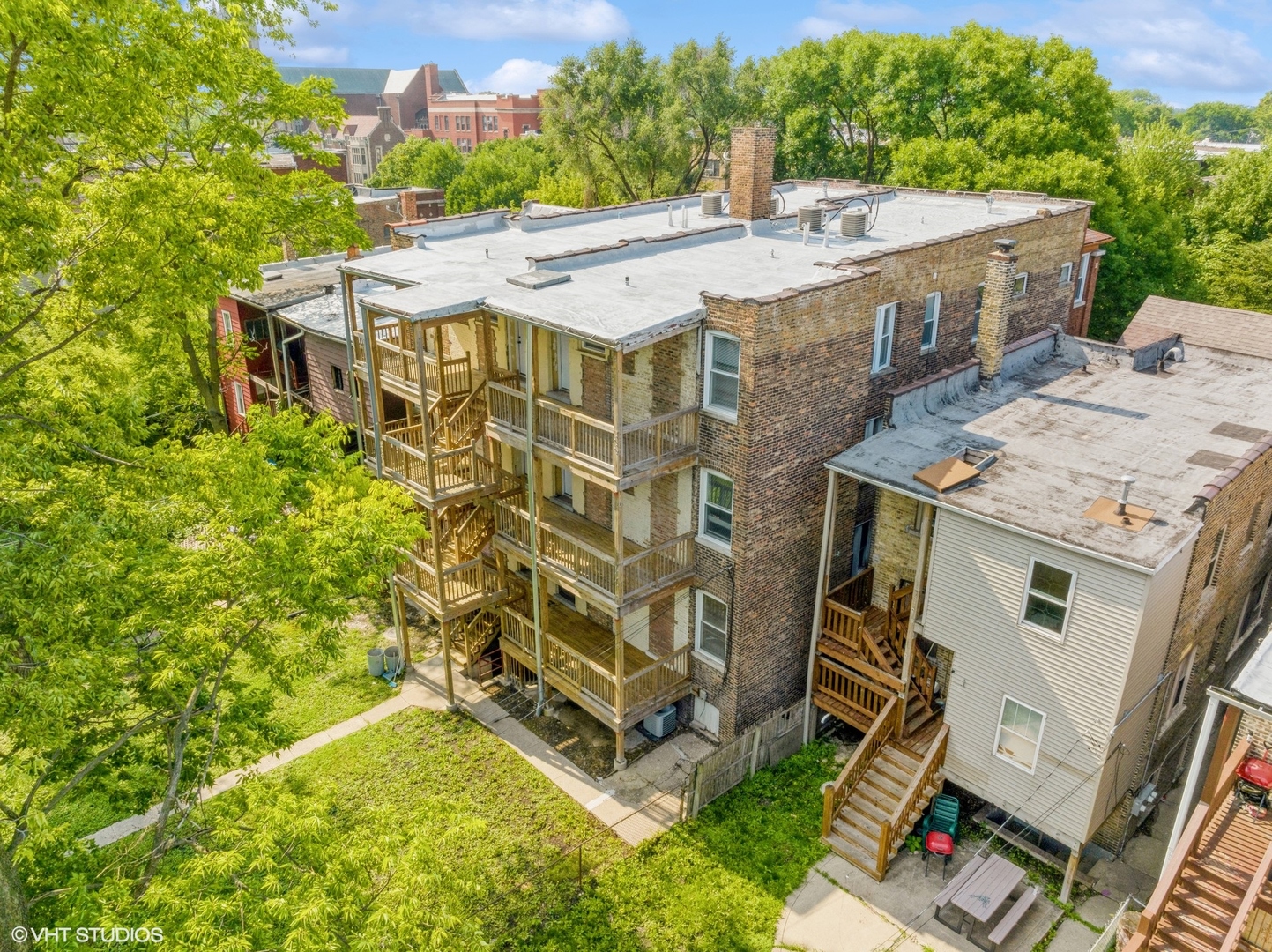 5027-29 West Washington Boulevard Chicago, IL 60644 - Photo 31 of 33 an aerial view of a house with a yard