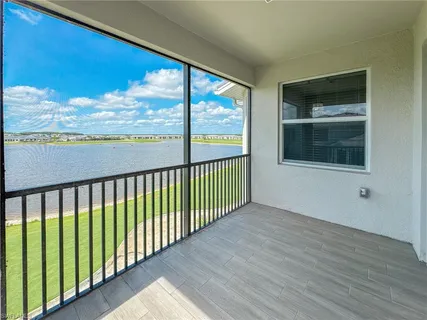 a view of a city street from a balcony