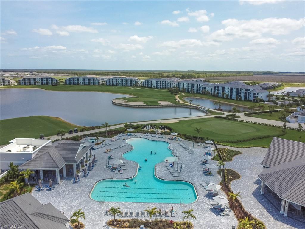 5583 Double Eagle Circle, Unit 4141 Ave Maria, FL 34142 - Photo 40 of 50 an aerial view of a house with a ocean view