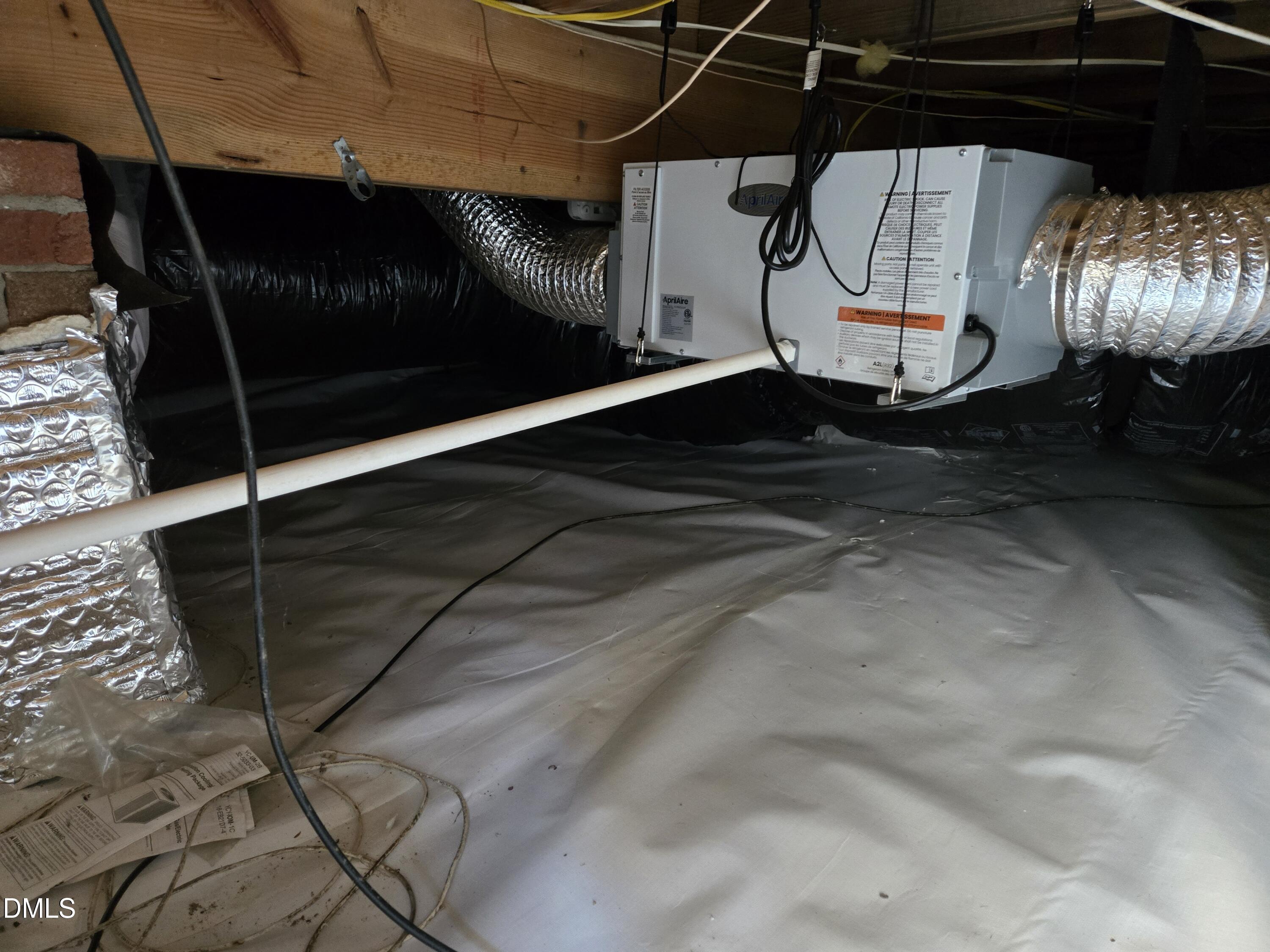 8136 Greywinds Drive Raleigh, NC 27615 - Photo 48 of 49 crawl space