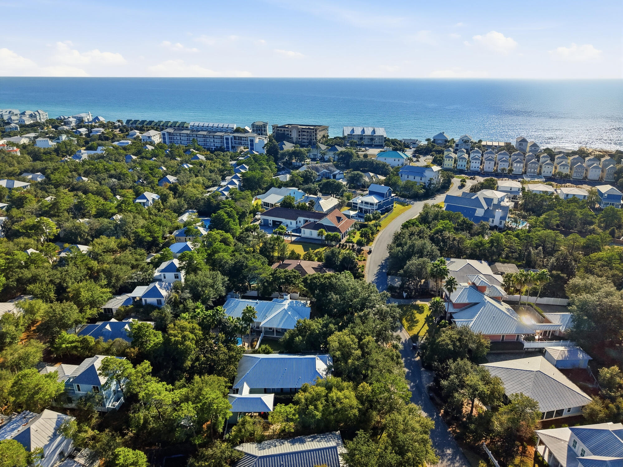 128 Seabreeze Boulevard Inlet Beach, FL 32461 - Photo 48 of 54 an aerial view of multiple house