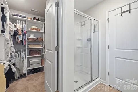 a view of walk in closet