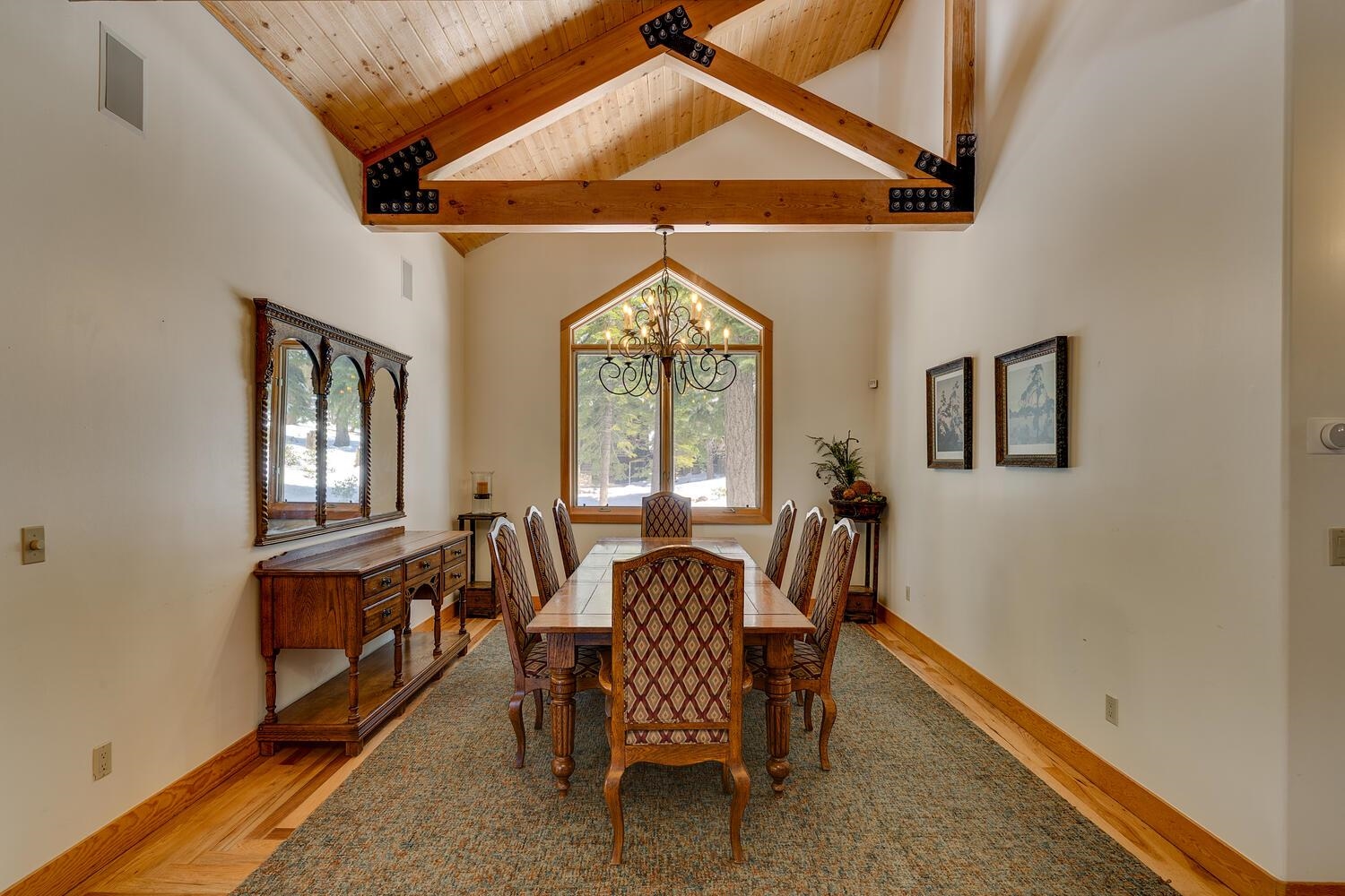 1809 Woods Point Way Northstar, CA 96161 - Photo 14 of 28 a view of a dining room with furniture and window