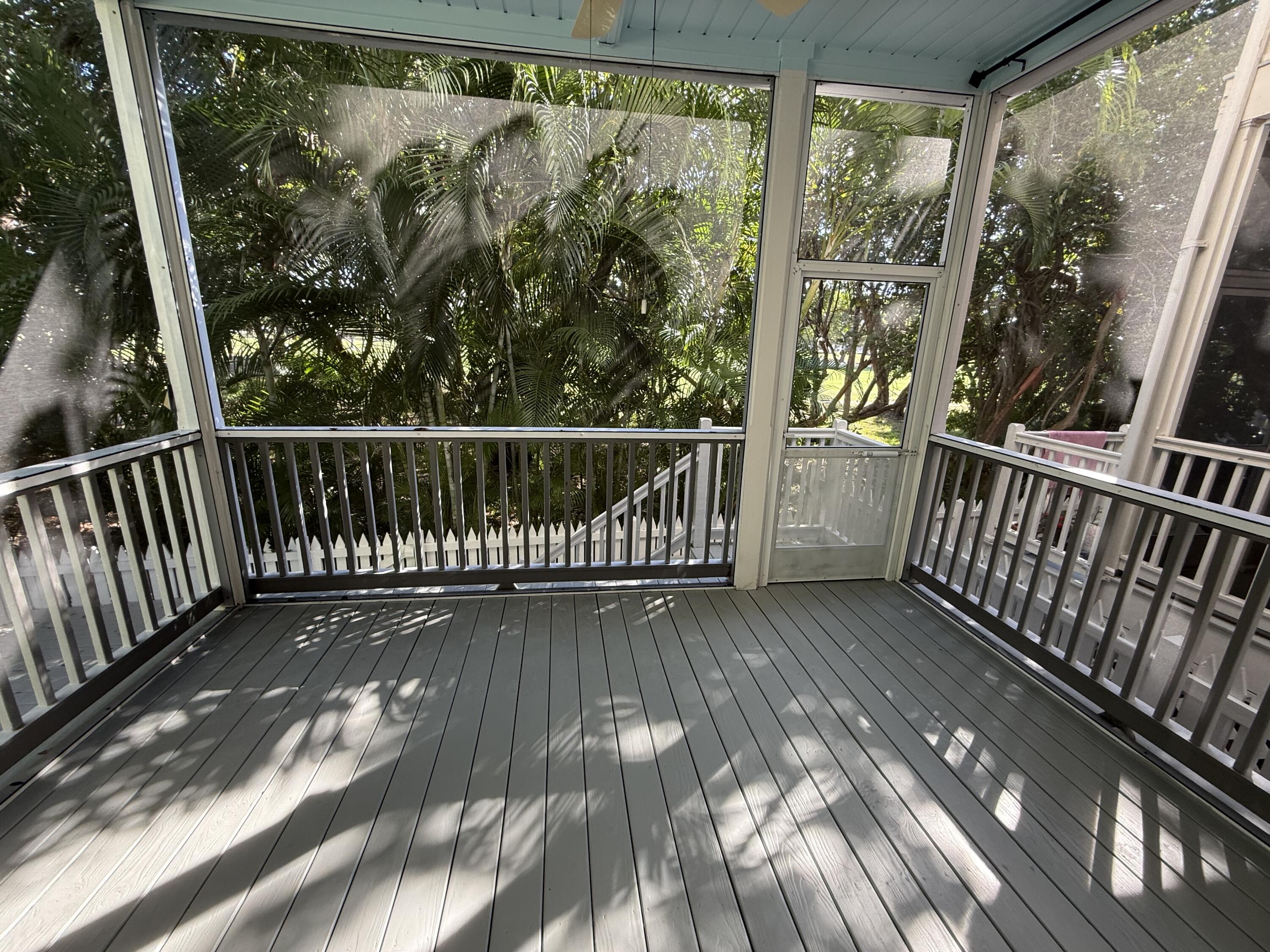 53 Spoonbill Way Key West, FL 33040 - Photo 28 of 32 a view of balcony with wooden floor