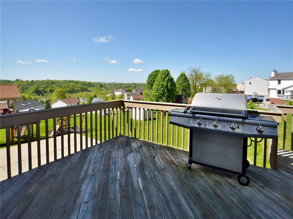 79 Rustic Ridge Drive Pittsburgh, PA 15239 - Photo 24 of 25 Deck off kitchen that has a beautiful view.