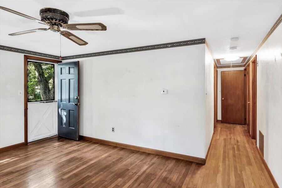 18 Pamet Road West Yarmouth, MA 02673 - Photo 5 of 23 a view of entryway with wooden floor
