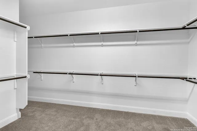 a view of a walk in closet