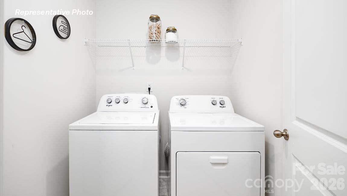 4552 Harris Elliot Road Lincolnton, NC 28092 - Photo 25 of 31 a utility room with dryer and washer