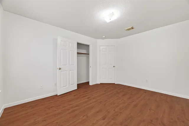 a view of empty room