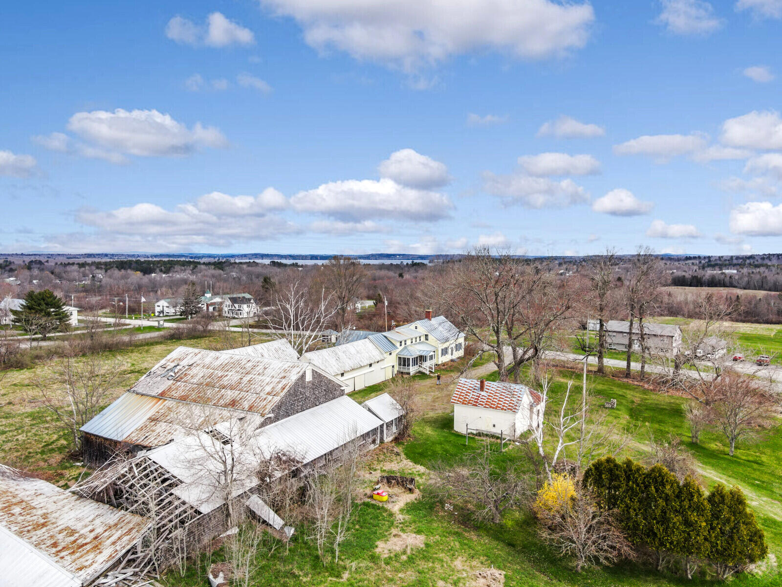 107 Quaker Hill Road Unity, ME 04988 - Photo 13 of 65 Aerial from rear