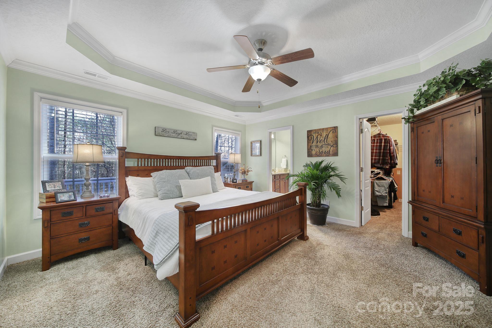 2045 Roadrunner Road Clover, SC 29710 - Photo 12 of 38 a bed room with a bed and a tv
