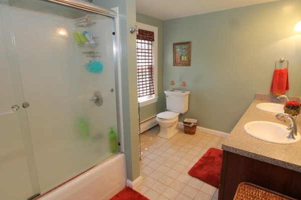 73 Morningside Road Worcester, MA 01602 - Photo 11 of 17 a bathroom with a sink toilet and shower