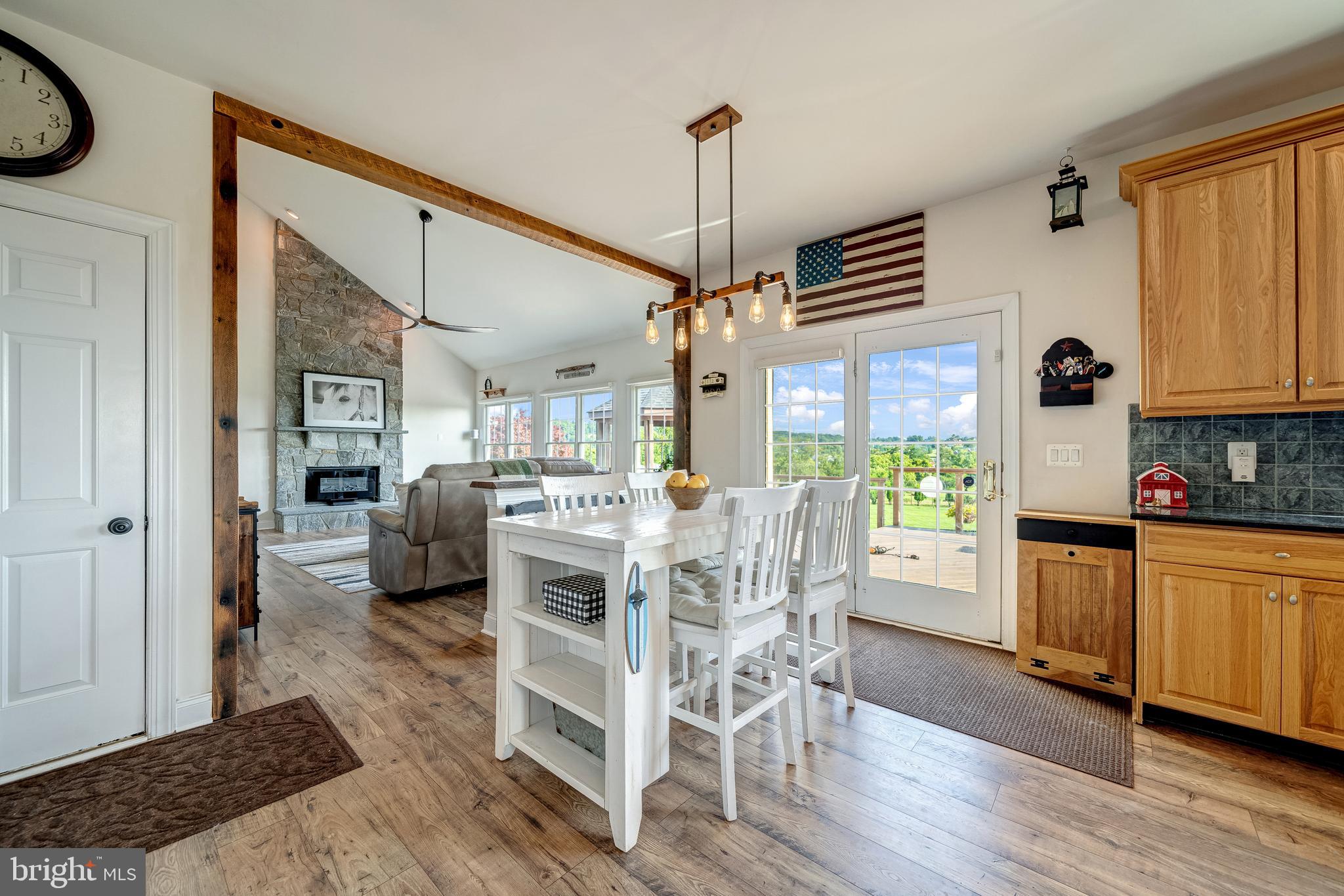 40965 Stumptown Road Waterford, VA 20197 - Photo 31 of 68 kitchen access to large deck