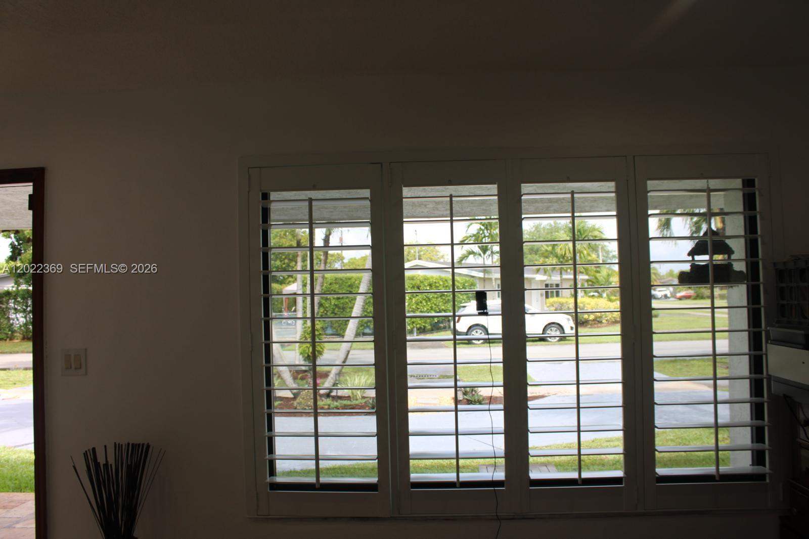 6371 Southwest 109th Court Miami, FL 33173 - Photo 5 of 45 View from inside the house to the street
