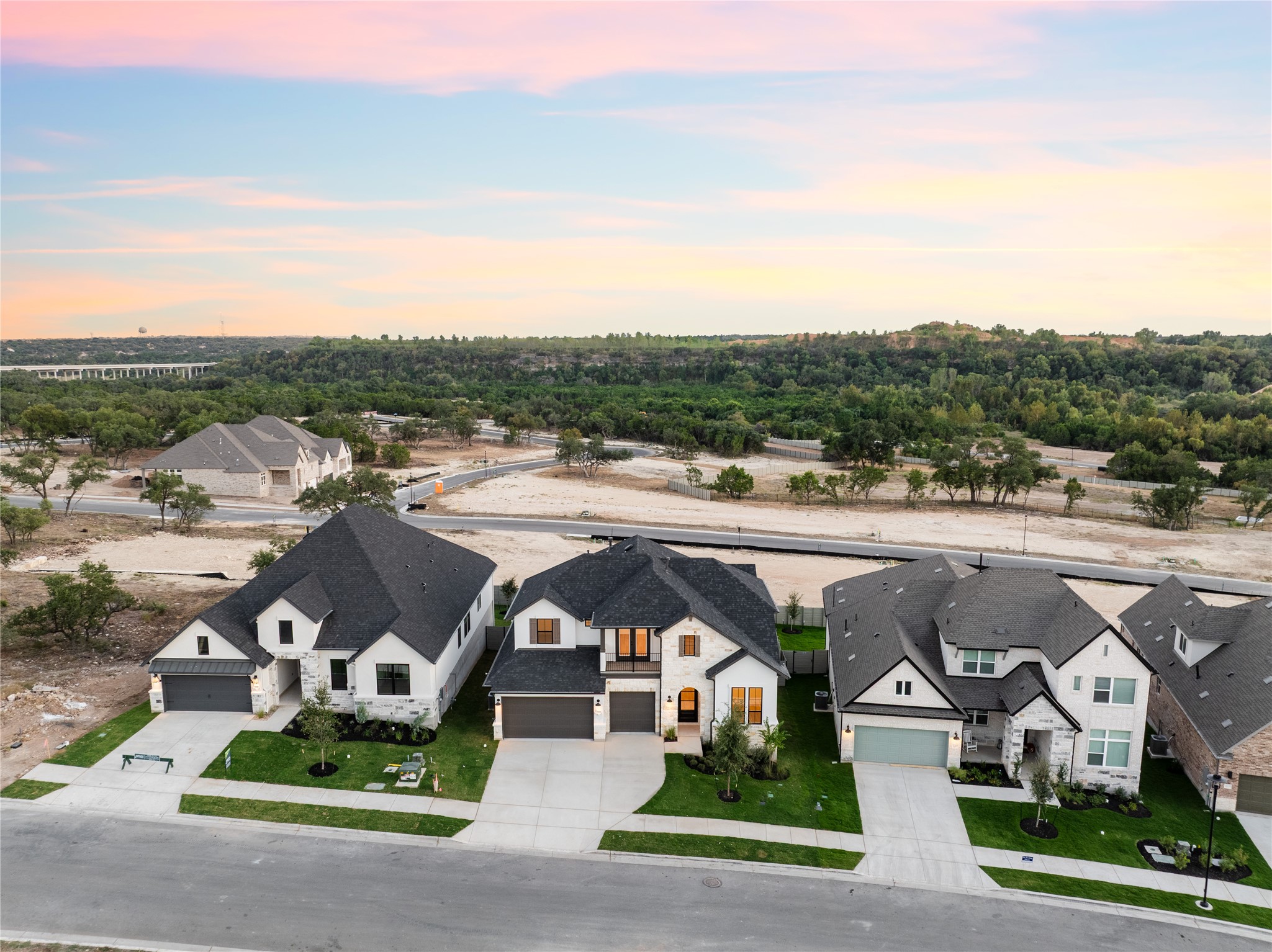 3213 Lookout Mountain Road Georgetown, TX 78628 - Photo 7 of 40 Aerial view of residential area