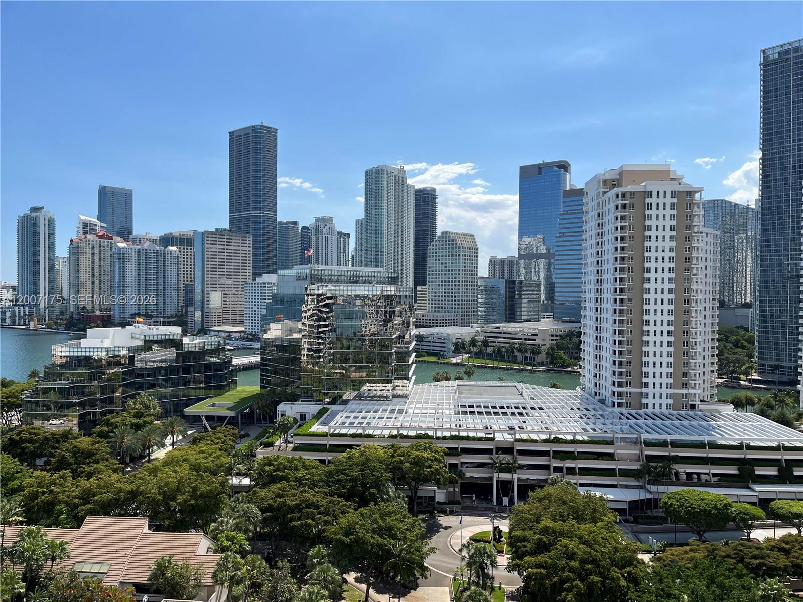 540 Brickell Key Drive, Unit 1809 Miami, FL 33131 - Photo 4 of 25 a view of a city with tall buildings