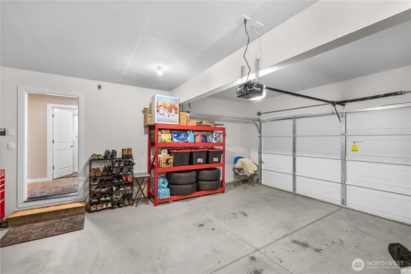 a view of storage and utility room