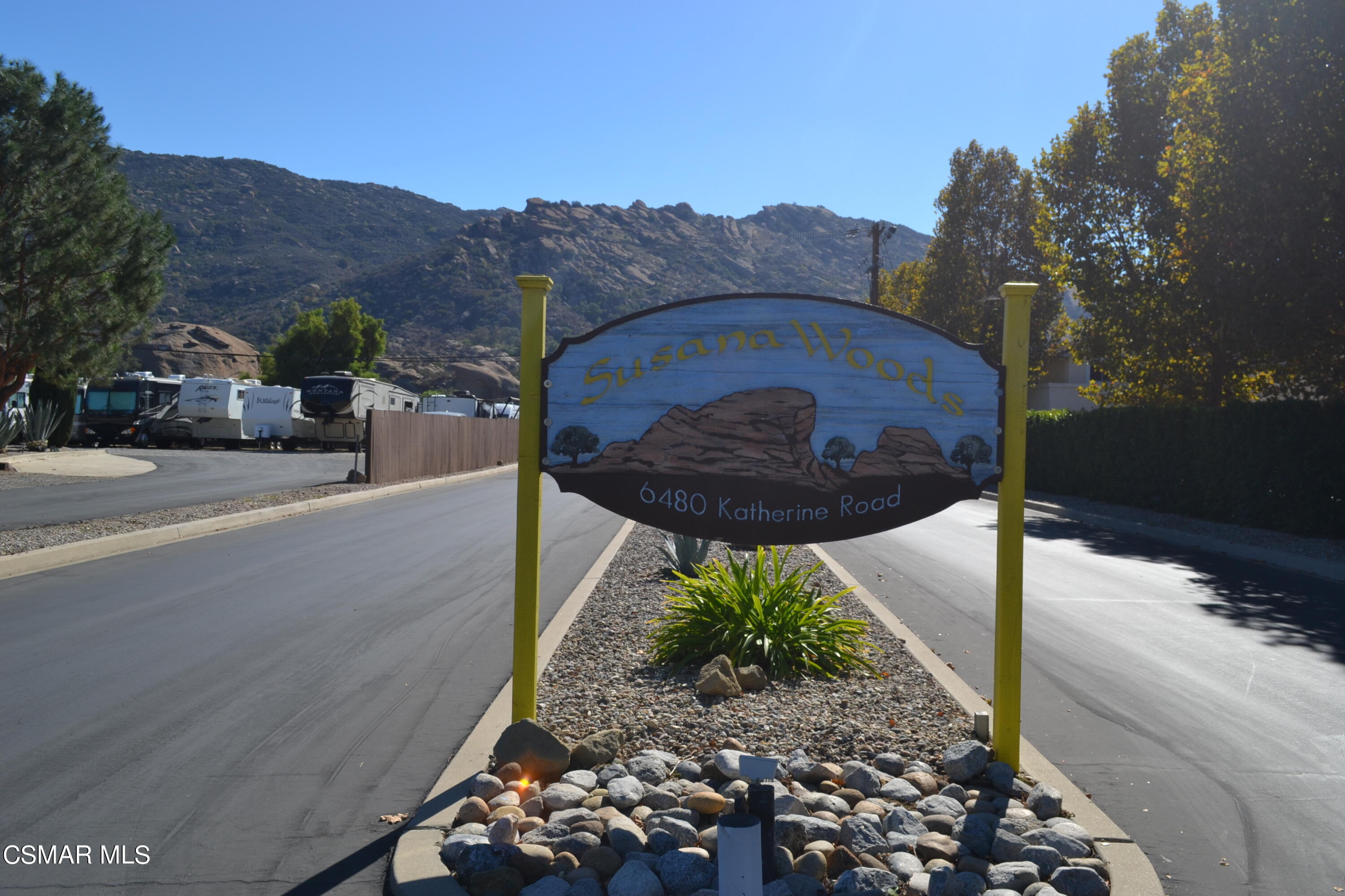 6480 Katherine Road, Unit 70 Simi Valley, CA 93063 - Photo 27 of 28 a view of a garden
