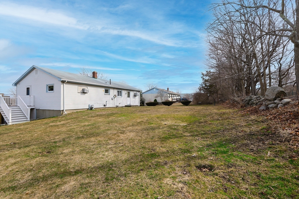 111 Almy Road Somerset, MA 02726 - Photo 39 of 42 a bathroom with a sink and a yard