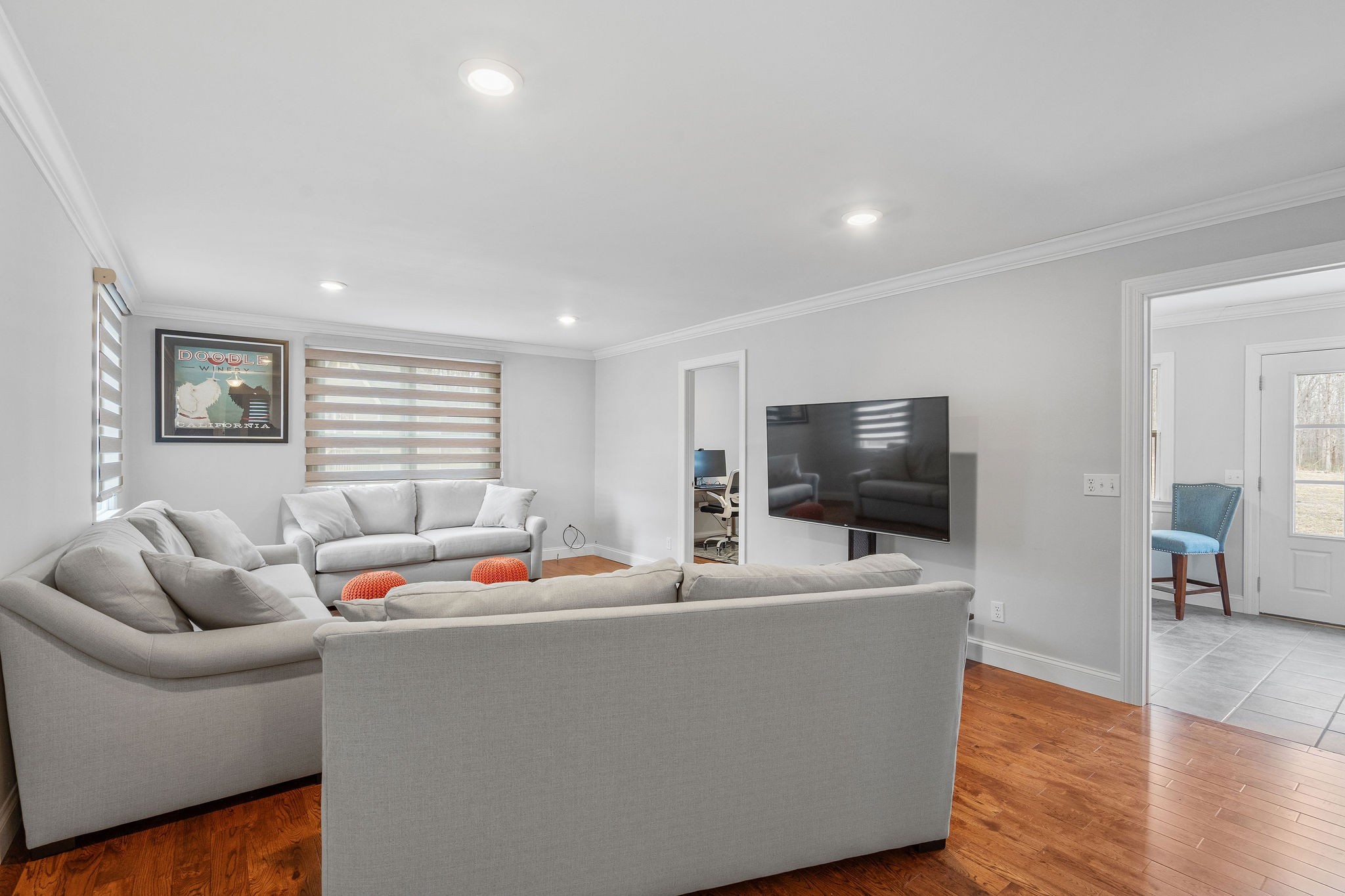 1280 Bold Springs Road McEwen, TN 37101 - Photo 18 of 66 a living room with furniture and a flat screen tv